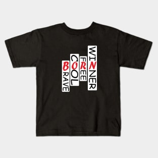 Born Winner Kids T-Shirt